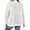White, variant on Luvior Women's Plus Size Lightweight Cardigan Open Front Long Sleeve Casual Cardigans with Pockets