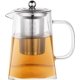 thumbnail image 1 of Tetera de vidrio, colador de té para té a granel, resistente al calor, tetera 350ml, 1 of 7