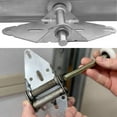 thumbnail image 4 of SHISUYAN 2pcs Garage Door Hinge Garage Door Bracket Hinge With Mounting Bolt Accessory, 4 of 8