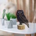 thumbnail image 4 of Metal Hollow Forest Animal Crafts Log Combinación de metal Decoraciones para el hogar Talla de metal Adornos de animales Wmkox8yii gf7520, 4 of 6