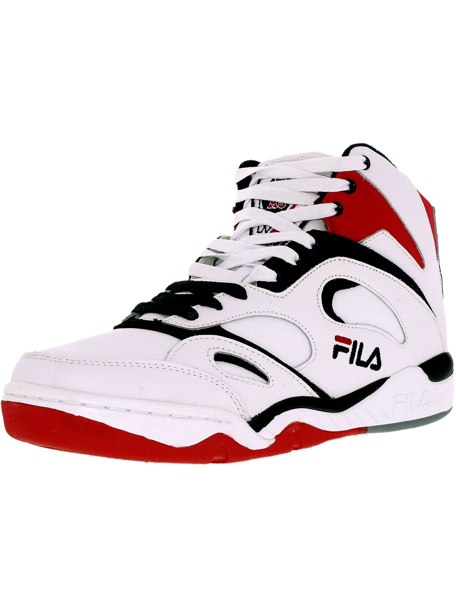 fila red basketball shoes