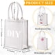 thumbnail image 2 of Saintrygo, 10 unidades, bolsas de arpillera reutilizables, 28 x 24 x 10 cm, color blanco, 2 of 6