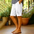 thumbnail image 5 of Mifsaly Womens High Waisted Linen Shorts High Waisted Summer Shorts Lightweight Relaxed Breathable Casual Beach Vacation Outfits with Pockets 2026 XXL, 5 of 6