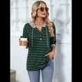 thumbnail image 4 of Sudaderas con Capucha de Moda para Mujer, Sudaderas Holgadas de Gran Tamaño, Camisetas de Larga, Corte Holgado Azul Marino L, 4 of 10