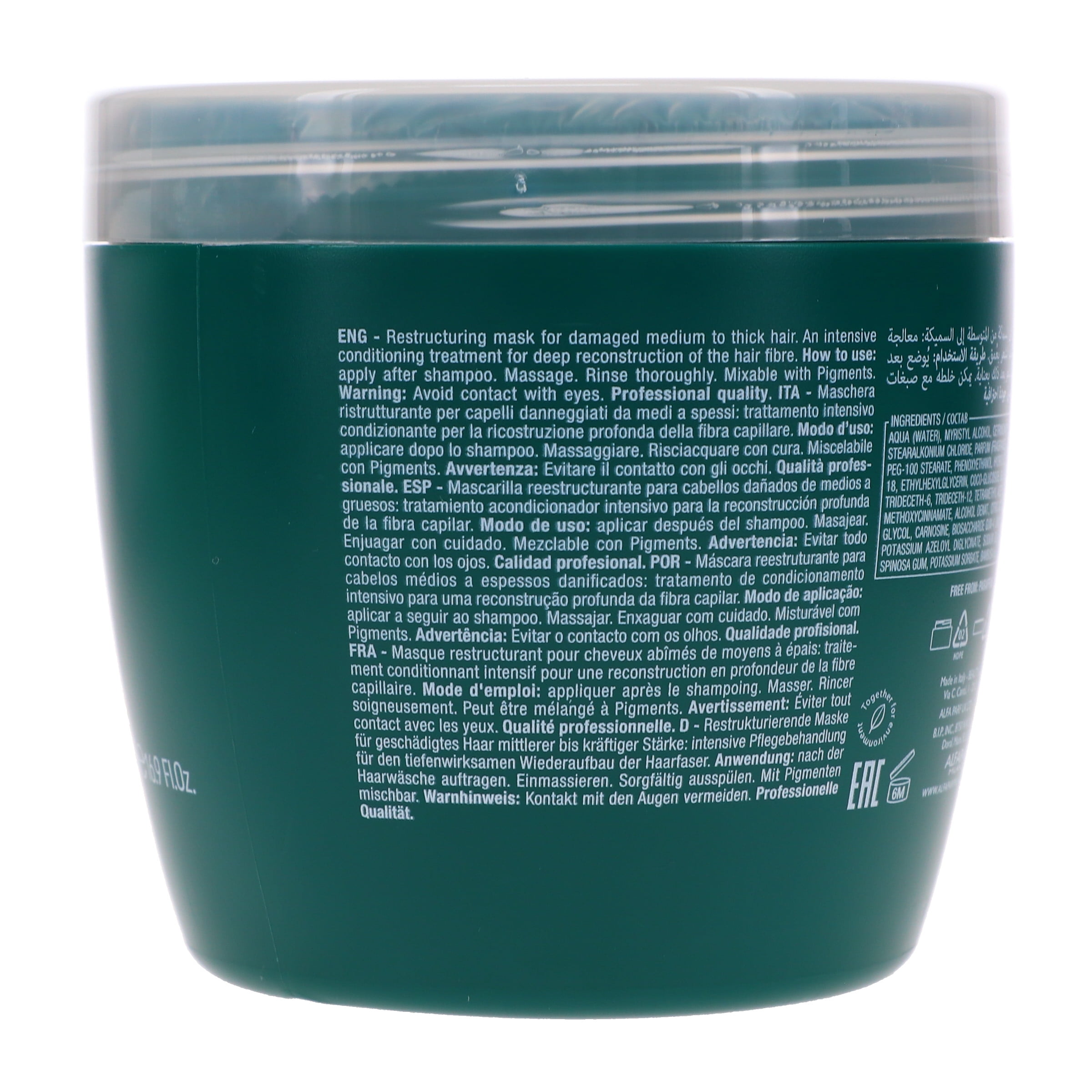 Alfaparf Milano Semi Di Lino Reconstruction Reparative Mask 16.9 oz
