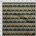 thumbnail image 3 of oneOone Cotton Poplin Fabric Diamond & Swirl Ikat Decor Fabric Printed BTY 56 Inch Wide, 3 of 4
