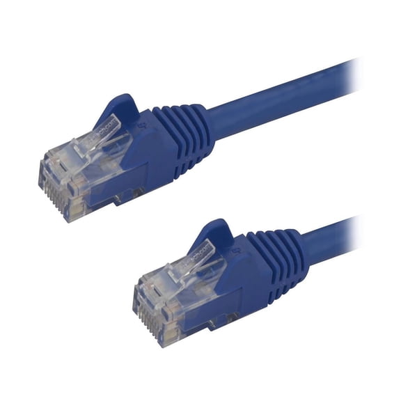 StarTech 6ft CAT6 Ethernet Cable - Blue CAT 6 Gigabit Ethernet Wire -250Mhz 100W PoE RJ45 UTP Network Patch Cord Snagless with Strain Relief (N6PATCH6BL)