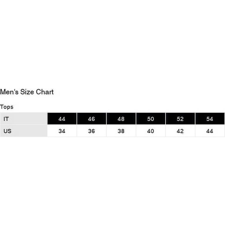 Dolce Gabbana T Shirt Size Chart