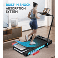 thumbnail image 3 of TOSSFD 2.5HP Folding Treadmill Remote Control Walk Pad Compact Electric Running Portable Walking Pad for Home Fitness, 3 of 10