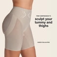 thumbnail image 3 of Leonisa Firm Compression Butt Lifter Shaper Short Beige, 3 of 9