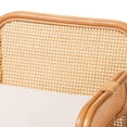 thumbnail image 4 of bali & pari Cambridge Natural Rattan Armchair - Handcrafted Lounge Chair, 4 of 6