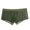 Olive Drab, variant on Odeerbi Mens Underwear Seamless Boxer Briefs Erogenous Letter Printed Shorts Bulge Pouch Underpants Olive Green