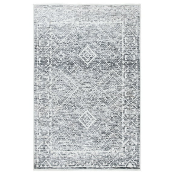 SAFAVIEH Roslyn Mayra Geometric Area Rug, Grey/Beige, 6' x 9'