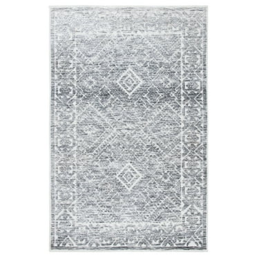 SAFAVIEH Roslyn Mayra Geometric Area Rug, Grey/Beige, 6' x 9'