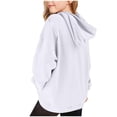 thumbnail image 4 of Bnwani Hoodies for Girls Crew Neck Long Sleeve Pockets Sports Sweatshirt Hearts Graphic Printed Tops Pullover Size 7-8, 4 of 4