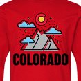thumbnail image 4 of Inktastic Colorado Mountains and Clouds Long Sleeve Youth T-Shirt, 4 of 5
