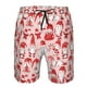 thumbnail image 3 of Balery Gnome Merry Christmas Traje de Baño Estilo Hawaiano para Hombre, Shorts de Secado Rápido con Bolsillos-Large, 3 of 6