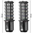 thumbnail image 2 of Juego de Focos LED 1157 con 68 LEDs 1210 SMD Azul, 2 of 5