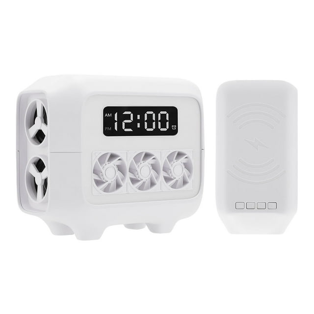 3 en 1 Altavoz, Altavoz de Sonido Estéreo Hifi 5.0, Cargador de Teléfonos Inalmbricos de 15W, Dessepertador incondicional para dormitorio