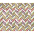 thumbnail image 4 of oneOone Cotton Flex Fabric Herringbone Geometric Printed Fabric 1 Yard 40 Inch Wide, 4 of 4