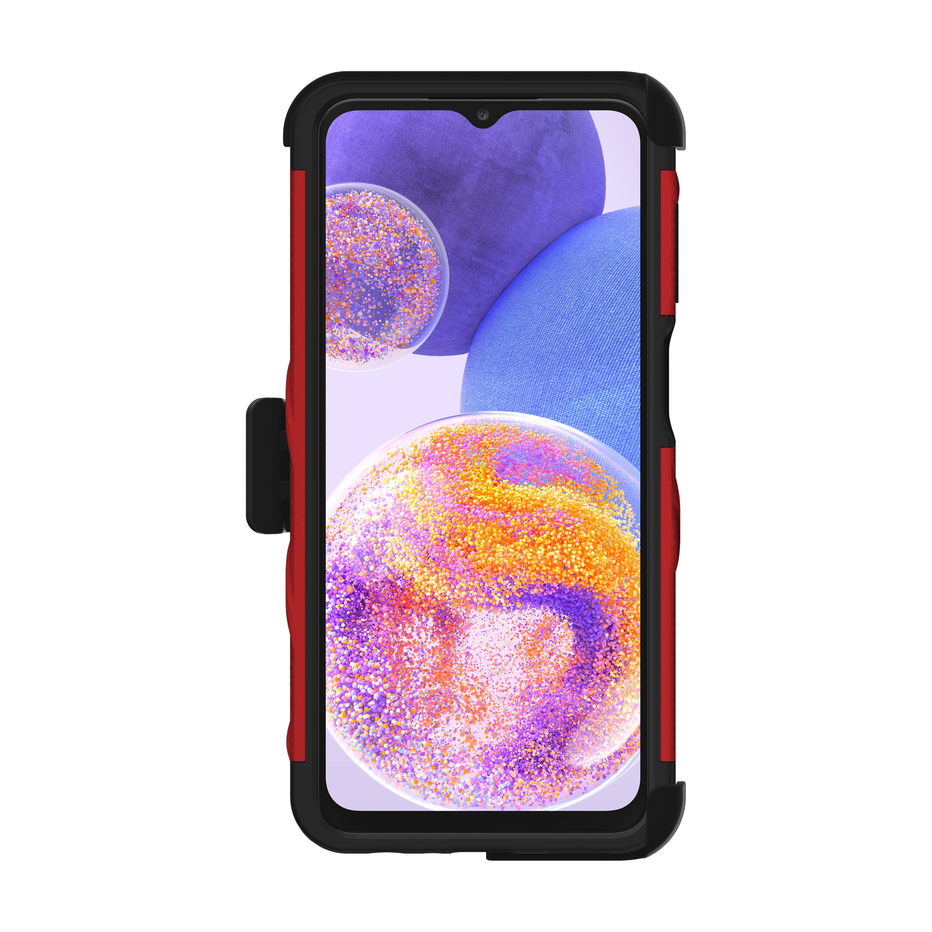 ZIZO BOLT Bundle for Galaxy A23 5G Case with Screen Protector Kickstand Holster Lanyard - Red
