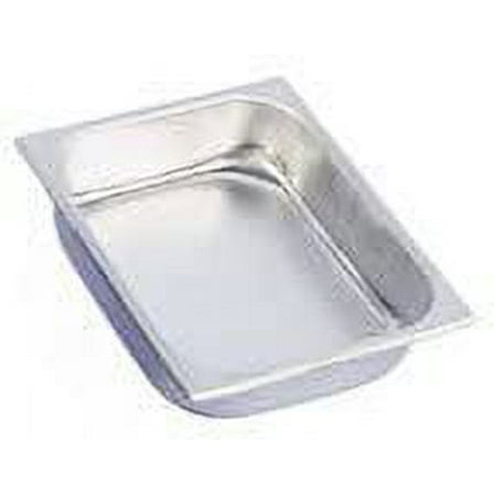 Adcraft Deli Pan 165 Series, Stainless, Half Size 2"