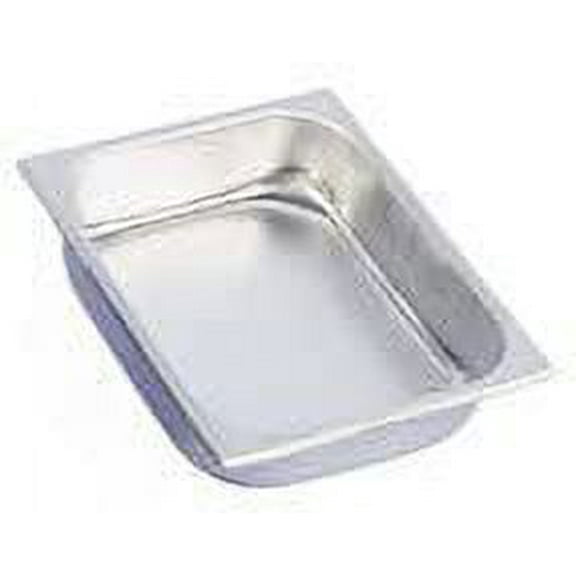 Adcraft Deli Pan 165 Series, Stainless, Half Size 2"