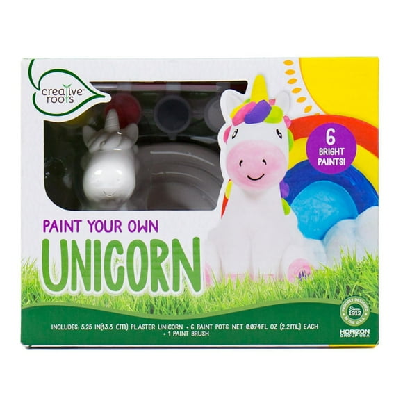 Creative Roots Paint Your Own Unicorn, 6 years & up