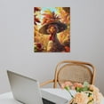 thumbnail image 5 of Strange Turkey,Thanksgiving Day Art Poster Canvas- Perfect for Wall Artrations, Dining Room Decor, Bedroom Art, Wall Decor Living Room, Wall Art, Frameless 8x10inch, 5 of 7