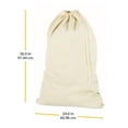 thumbnail image 5 of Whitmor White Canvas Laundry Sorter Bag - Adult Use, 5 of 5