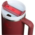 thumbnail image 3 of Stanley Quencher H2.0 Tumbler with Handle and Straw 40 oz | Flowstate 3-Position Lid | Cup Holder Compatible for Travel | Insulated Stainless Steel Cup | BPA-Free | Cranberry, 3 of 5