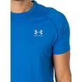 thumbnail image 4 of Under Armour HeatGear Fitted T-Shirt, Blue, 4 of 5