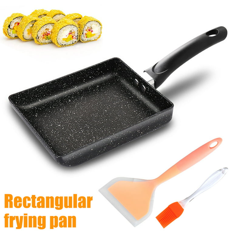 Egg Omelette Pan, Tamagoyaki Japanese Square Pan Non-stick Ceramic Coating  Mini Frying Cooker With Anti Scalding Handle, Gas Stove And Induction Hob  Compatible Dishwasher Safe - Temu