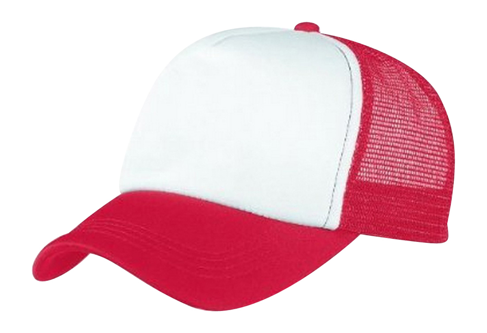Brand New Red White Trucker Hat Cap 