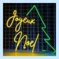 thumbnail image 3 of Handmadetneonsign Joyeux Noel Neon Sign, Christmas Tree Led Sign, Christmas Text Wall Art, Christmas Gift Decor 79825, 3 of 5