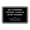 Black, variant on Classic Framed Self-Cleaning Kitchen Clear Up After Yourself Sign (Red) - Small