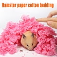 thumbnail image 2 of CAROOTU Dust-Free Natural Clean and Cozy Paper Nesting Small Pet Bedding With Odor Control Guinea Pig Bedding 4.1L, 2 of 7