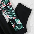thumbnail image 6 of WOXIHUAN Girls Rash Guard Swimsuit 2 Piece Cute Graphic Long Sleeve Zipper Bathing Suit with Pants Kids Summer Beach Pool Skirt Sets Swimwear Black 2 8-9Years, 6 of 7