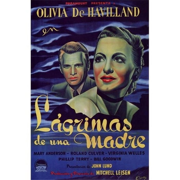 Posterazzi MOV257871 To Each His Own Movie Poster - 11 x 17 in.