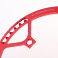thumbnail image 3 of Plato de bicicleta plegable 130BCD Cadena de bicicleta individual -45T 47T 53T 56T 58T Rojo 56T Cola Bicicleta Plato, 3 of 8
