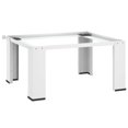 thumbnail image 1 of vidaXL Washing Machine Pedestal White, 1 of 4