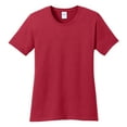 thumbnail image 5 of Yellow Rooster Ladies Core Cotton Tee Red XS, 5 of 6
