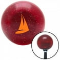 thumbnail image 1 of American Shifter  Orange Sailboat Red Metal Flake Shift Knob with M16 x 1.5 Insert Shifter Auto Brody, 1 of 1