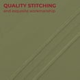 thumbnail image 3 of Mellanni Microfiber Pillowcases with Envelope Closure, Standard / Queen, Sage, 2 Count, 3 of 7