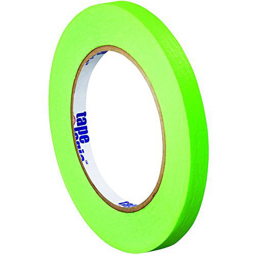 Tape Logic Masking Tape Light Green 1/4" x 60 Yard Roll (144 Roll/Case)