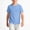 Blue, variant on Boys Cotton T-shirts, Breathable Short Sleeve Casual Crew Neck Kids Summer Tops with Pockets Brown Size 11-12 T