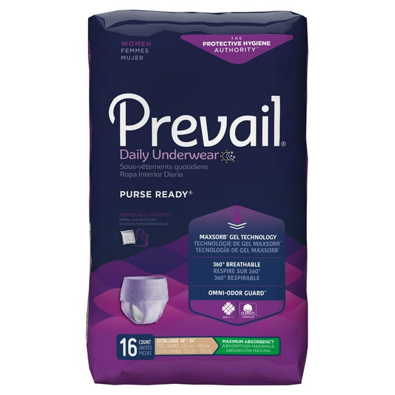 Prevail Disposable Underwear Female