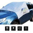 thumbnail image 1 of Anti-theft Tuck-in Flaps Windproof Winter Ice Rain Frost Automotive Hood Covers, 1 of 11