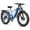 Blue, variant on Fat Tire Dirt Bike for Adults, Peak 8000W Dual Motor 52V 30Ah 100 Miles, 26"x4" Hydraulic Brakes Full Suspension AWD 7 Speed UL 2849