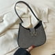 thumbnail image 5 of Bolso bandolera para mujer Color Clash PU Bolso de hombro Bolso de mano Bolso para axilas Bolso de compras, 5 of 8